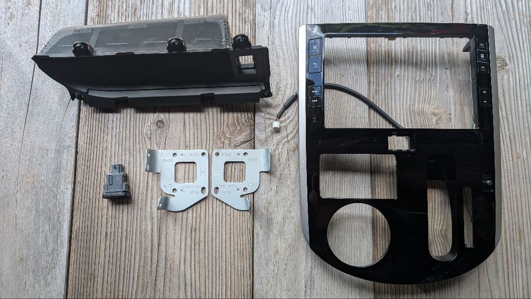 インテリアトレイ ブラック プラスチック