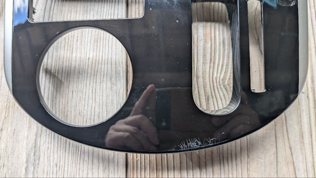 インテリアトレイ ブラック プラスチック