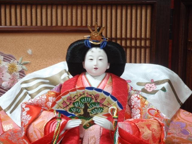 さらに値下げ！訳アリ！新品●激安！65巾 ひな人形 親王飾り 収納飾り 雛人形●