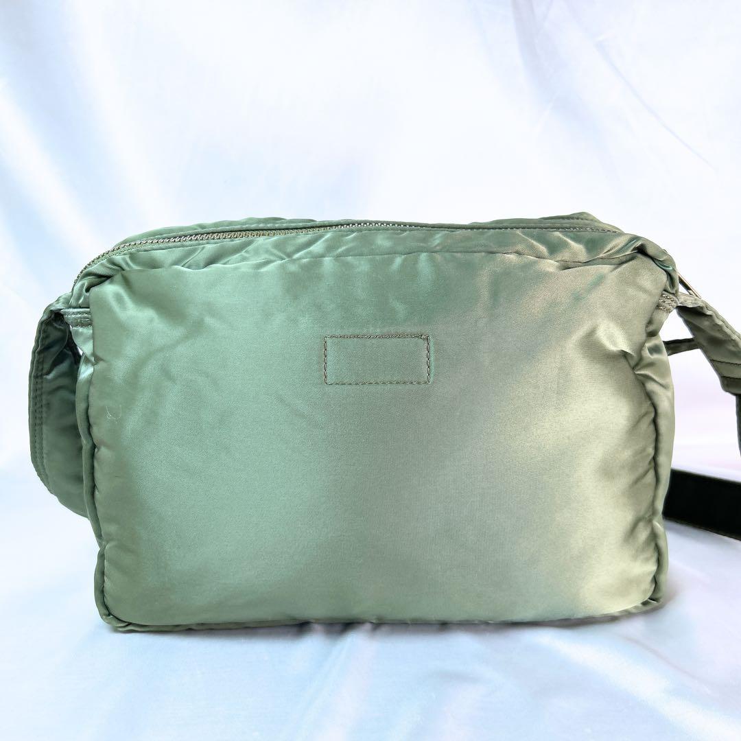 PORTER ポーター タンカー ショルダーバッグ 2層 セージグリーン
