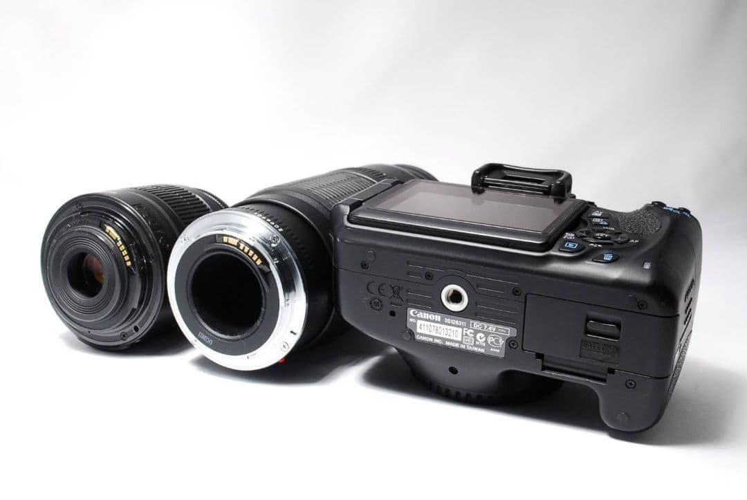 ♥買い足し不要❤️キャノン KISS X5 一眼レフカメラ 超望遠レンズ付