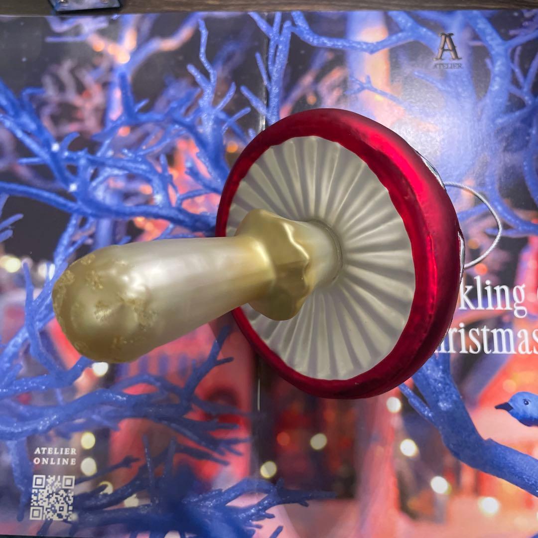 【レア】アスティエ・ド・ヴィラット　クリスマスオーナメント　キノコ