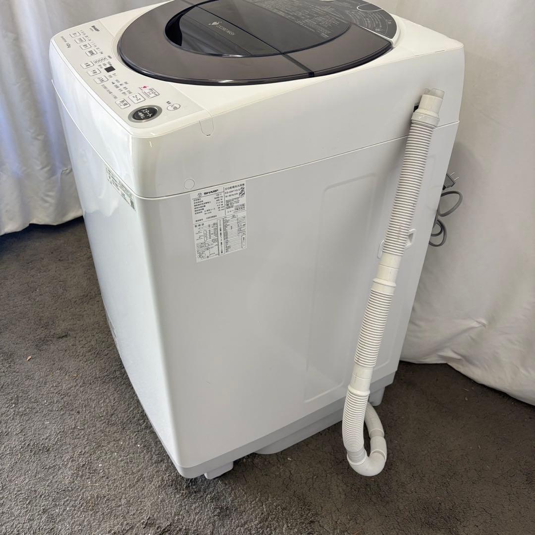 81　洗濯機　SHARP　11キロ　大型　安い　綺麗　設置無料　AI機能