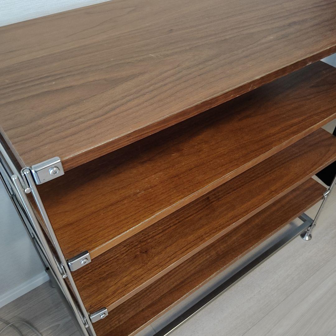 ユニットシェルフ　ウォールナッド