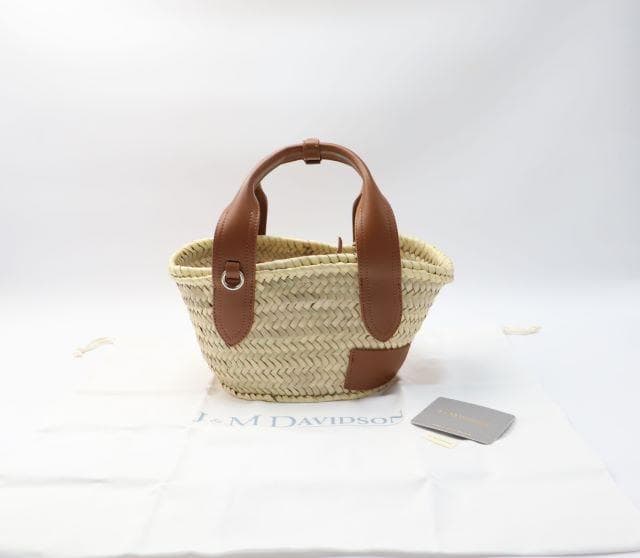 新品 J&M DAVIDSON ジェイアンドエムデヴィッドソン かごバッグトート