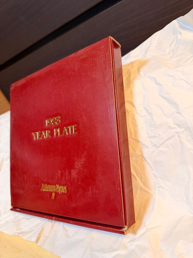 箱・説明書付きAudemarsPiguet1983年イヤープレート