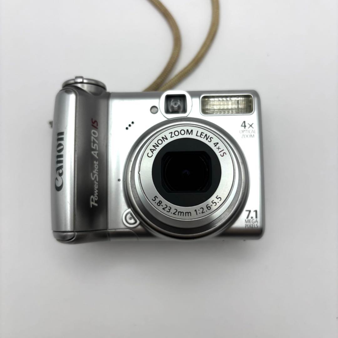 ①Canon PowerShot A570 IS コンパクトデジタルカメラ