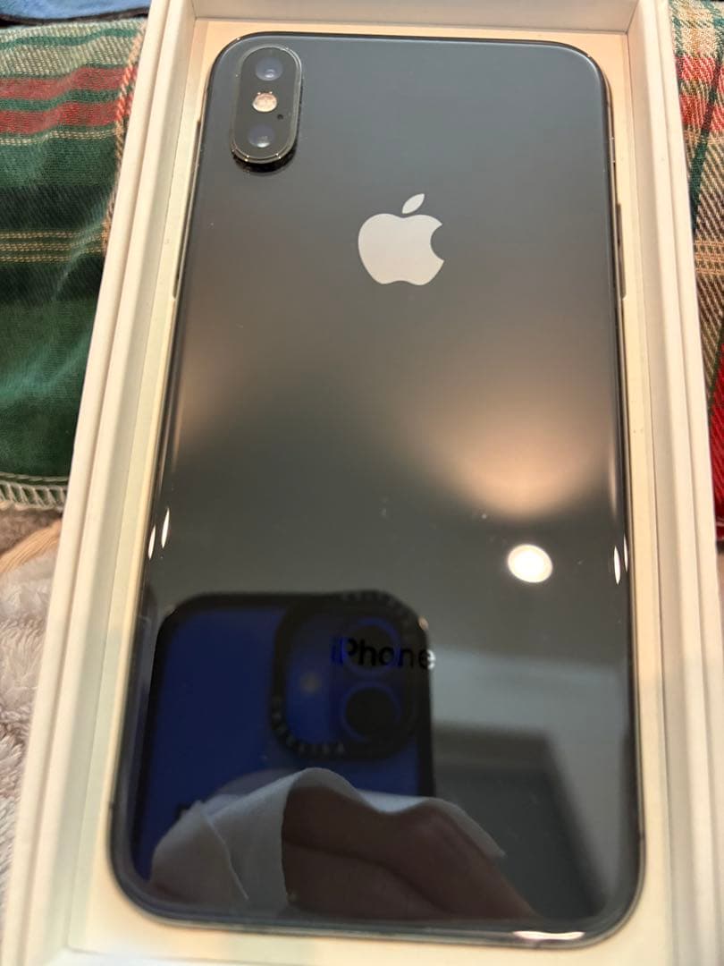 【美品】iPhone XS スペースグレー 256GB 本体