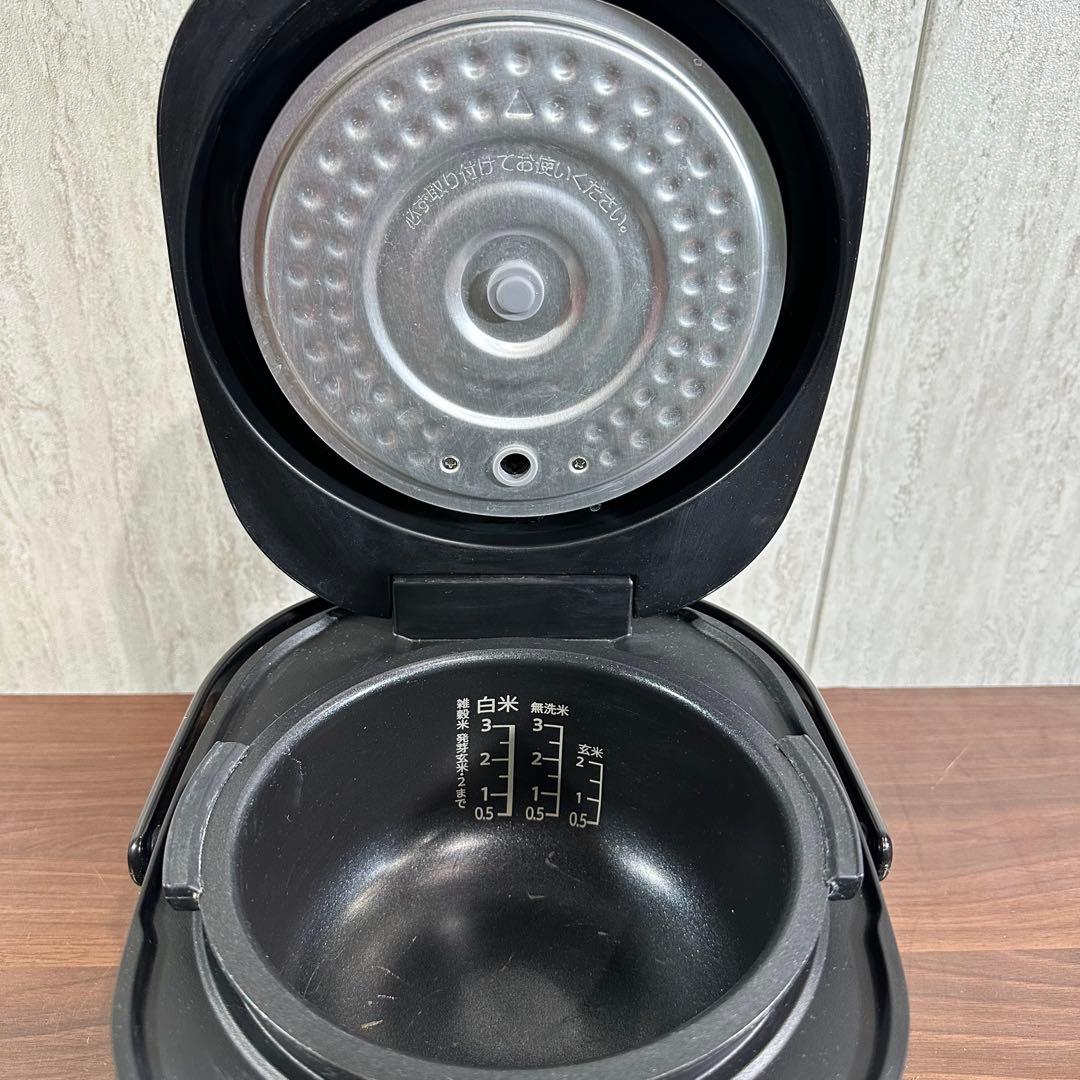 美品 SHARP 3合炊き ジャー炊飯器 KS-CF05B-B 19年製