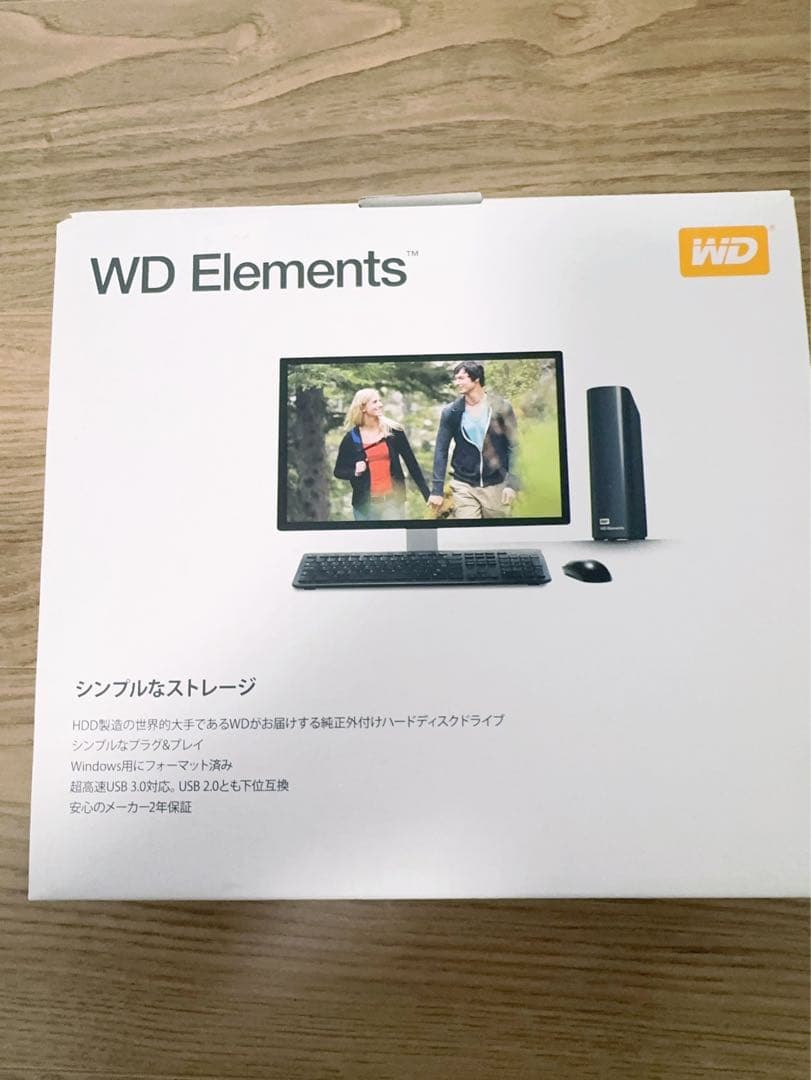 WD Elements 16TB 10TB 外付けハードディスク