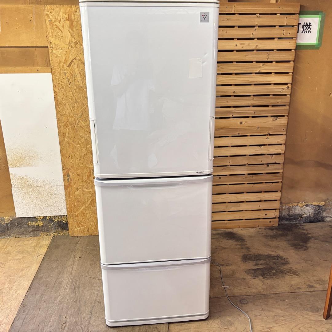 シャープ 冷凍冷蔵庫 プラズマクラスター SJ-PW35Y-W 2014年製