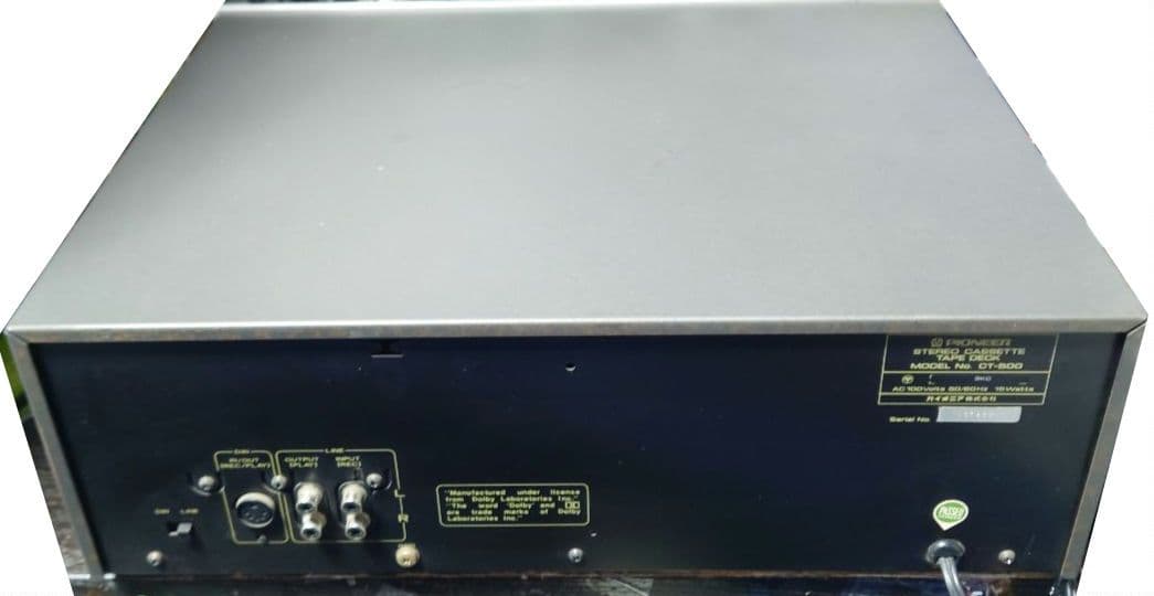 ■■【希少・カセット再生品】Pioneer CT-500 ステレオカセットデッキ