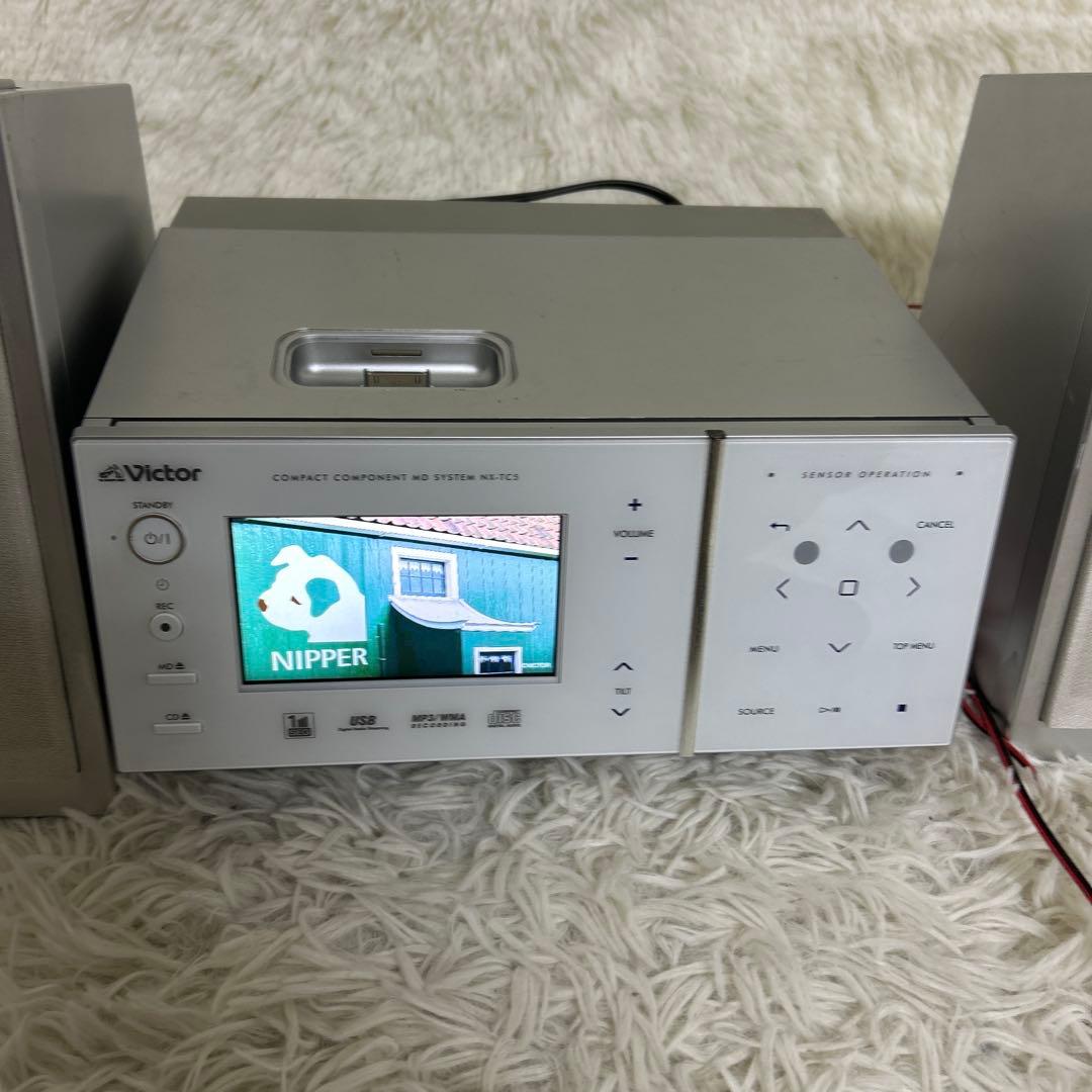 【希少品】Victor コンポ NX-TC5 ホワイト