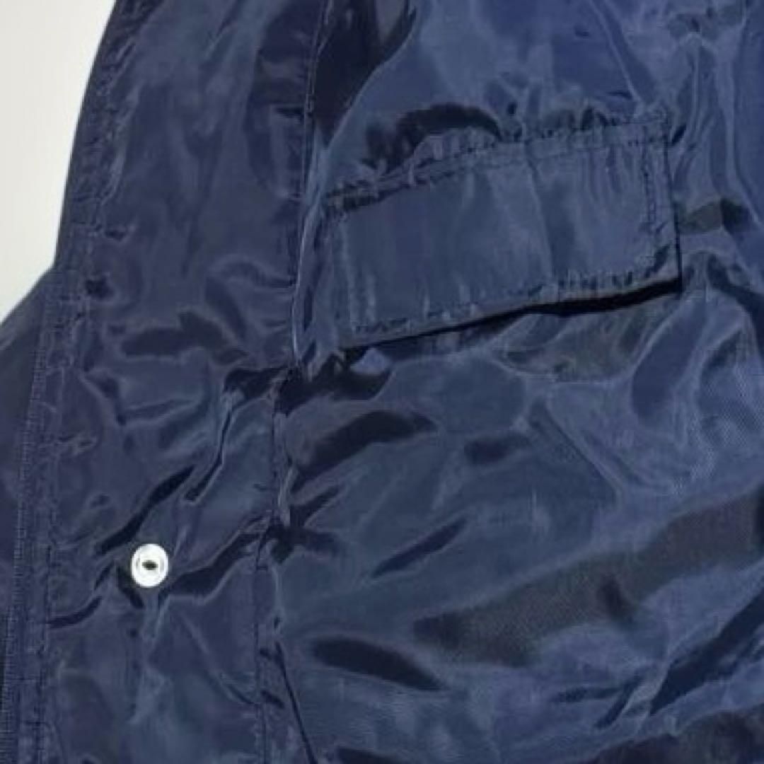 【美品】ミズノ　ロングダウンコート　ベンチコート　ダウン80% ロゴ刺繍