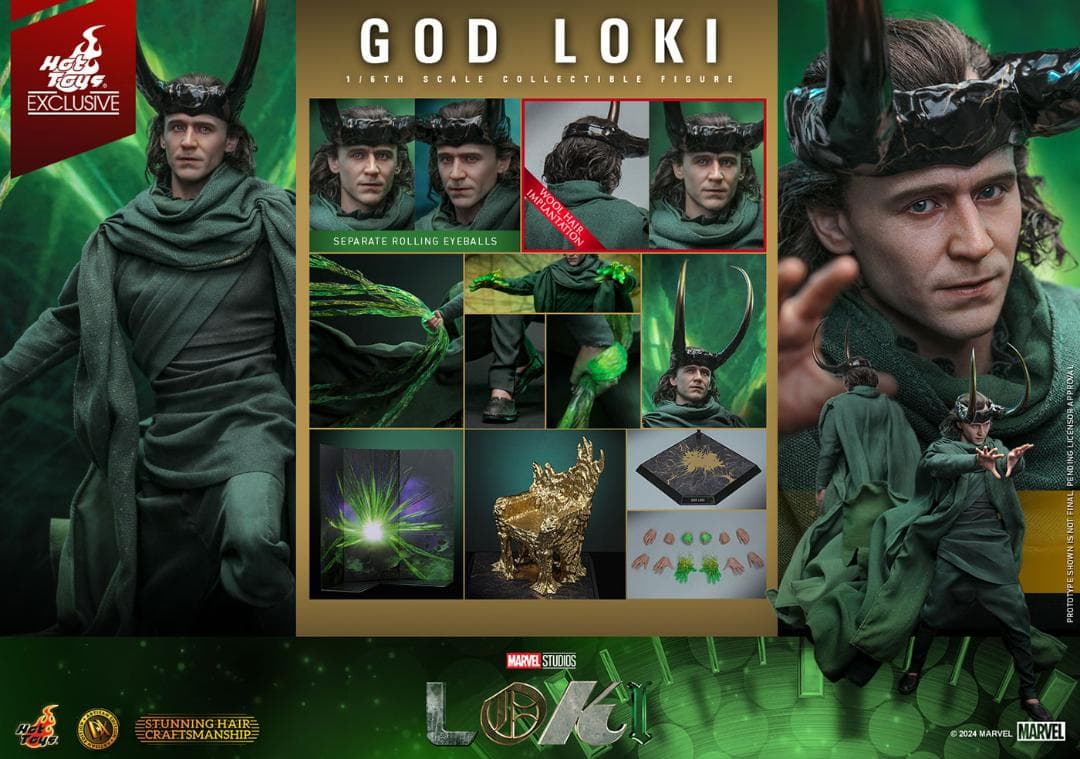 ホットトイズ　ゴッド・ロキ　アルチザン　【新品・未開封】