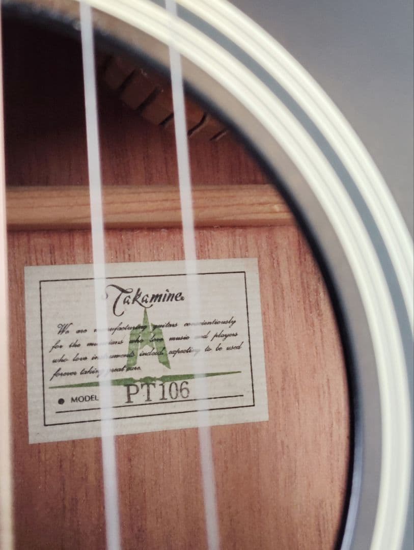 Takamine エレアコ　PT106