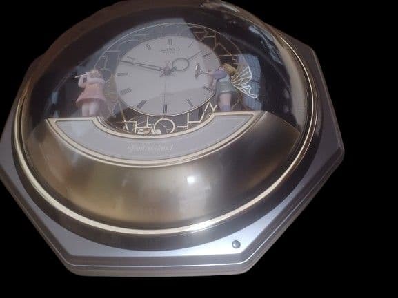 d*3様 リズム時計 1992年　43cmドーム型特大からくり時計　日本製　 4