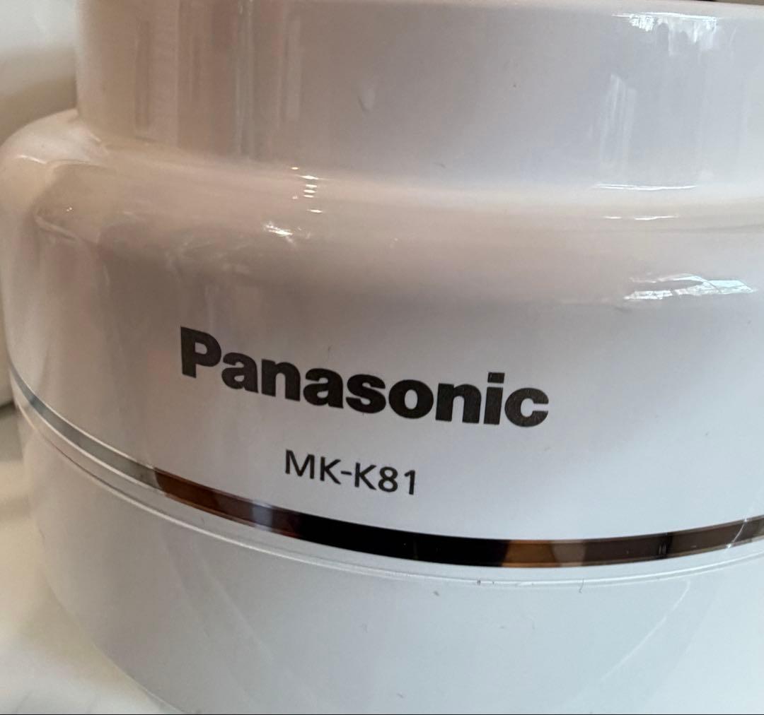 【美品】Panasonic フードプロセッサー MK-K81ホワイト【値引き可】