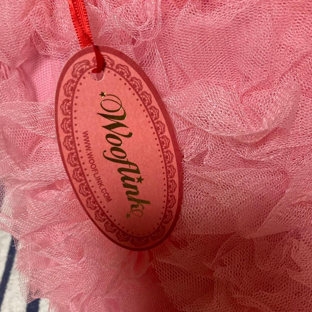 ウーフリンク WOOFLINK HUG ME BAG TULLE ピンク　新品
