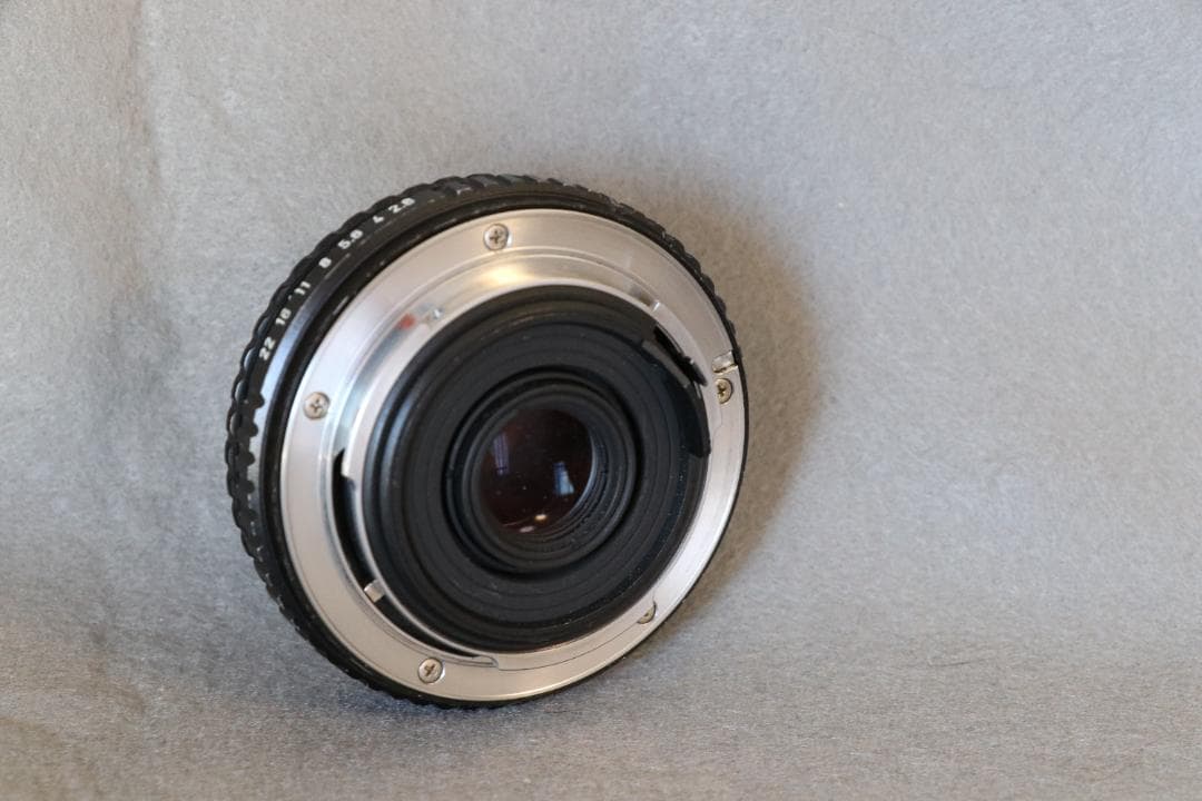 PentaxプログラムA+40mmF2.8+モータードライブA