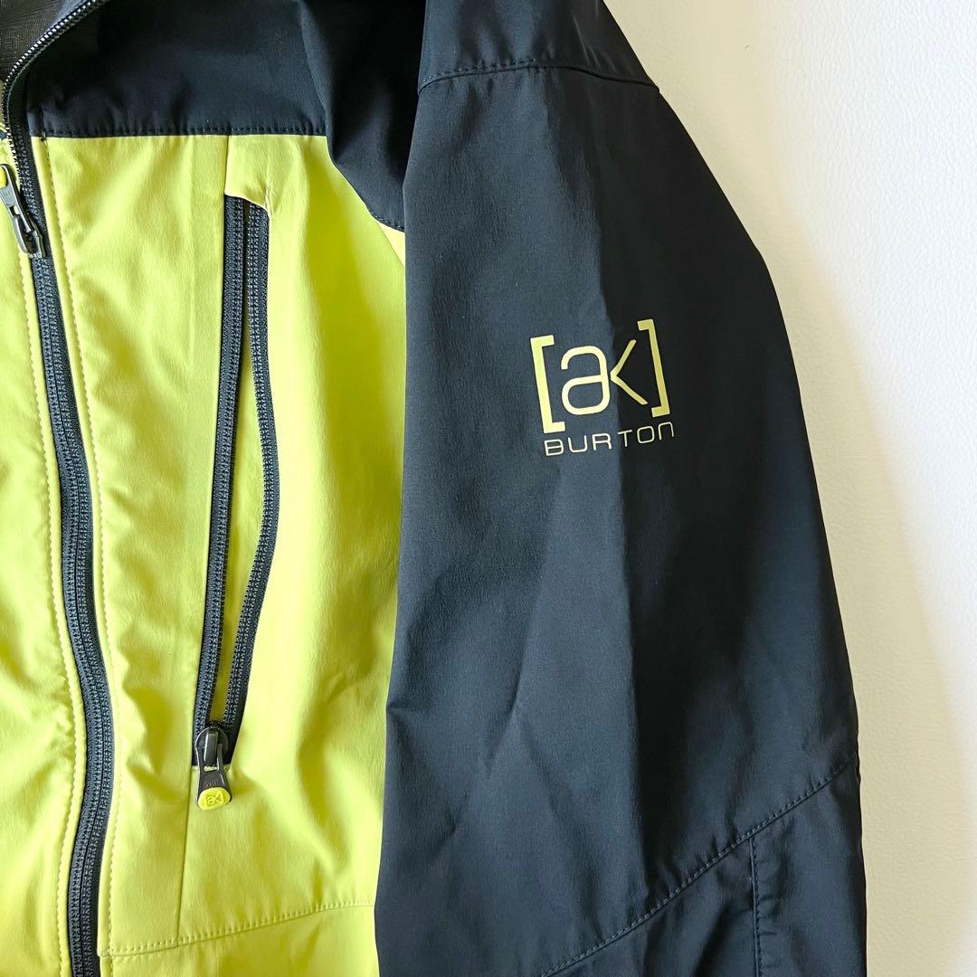 3244【美品】バートン　ジャケット ak バイカラー ウィンドストッパー
