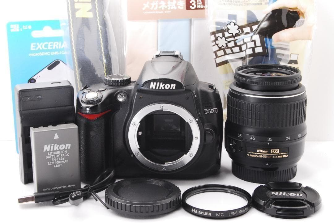 Nikon D5000 画面反転で自撮りも楽々！ 初心者も簡単操作♪