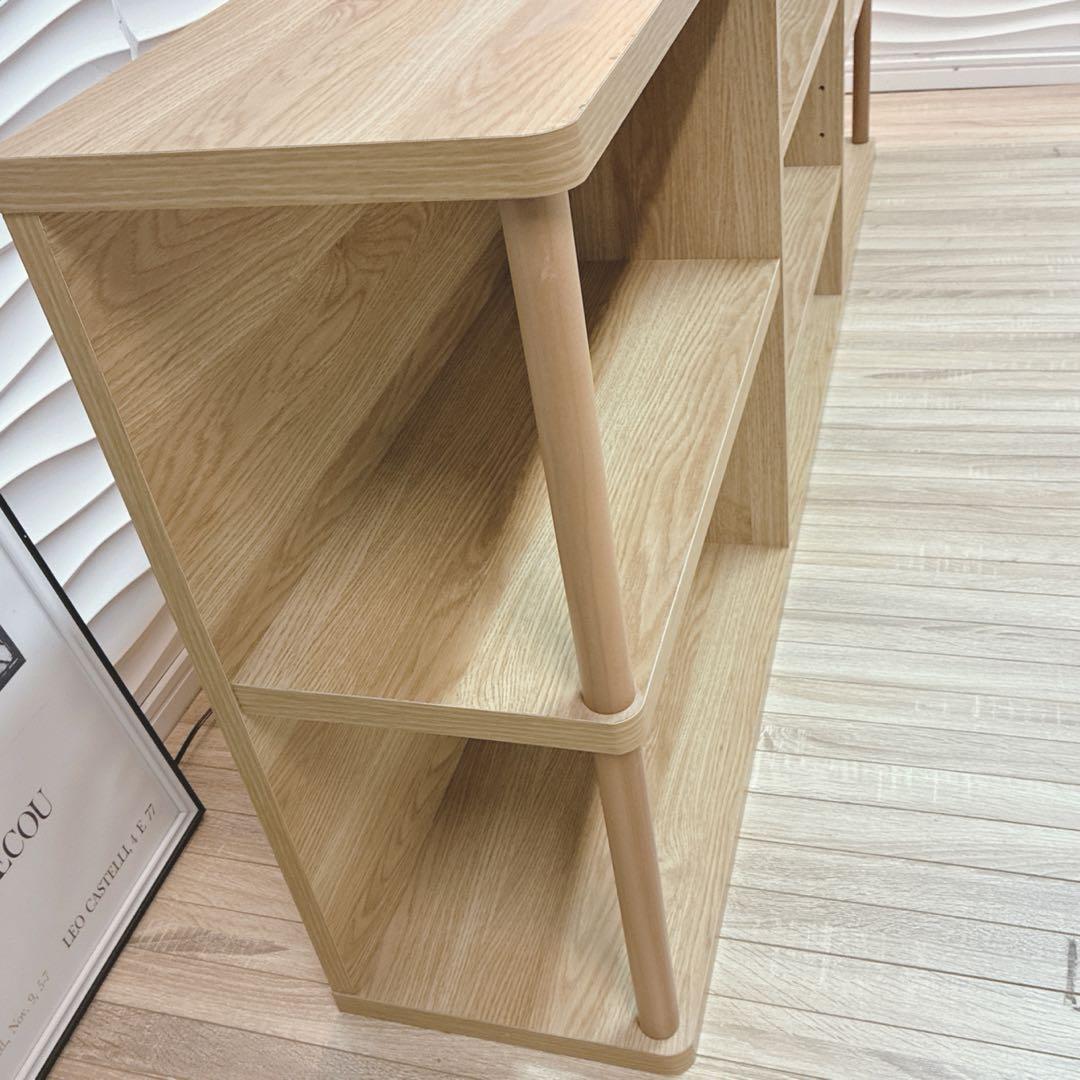 ◇大阪府 神戸市 配達料無料！◇棚◇シェルフ◇オープン棚◇収納◇ラック◇木製◇