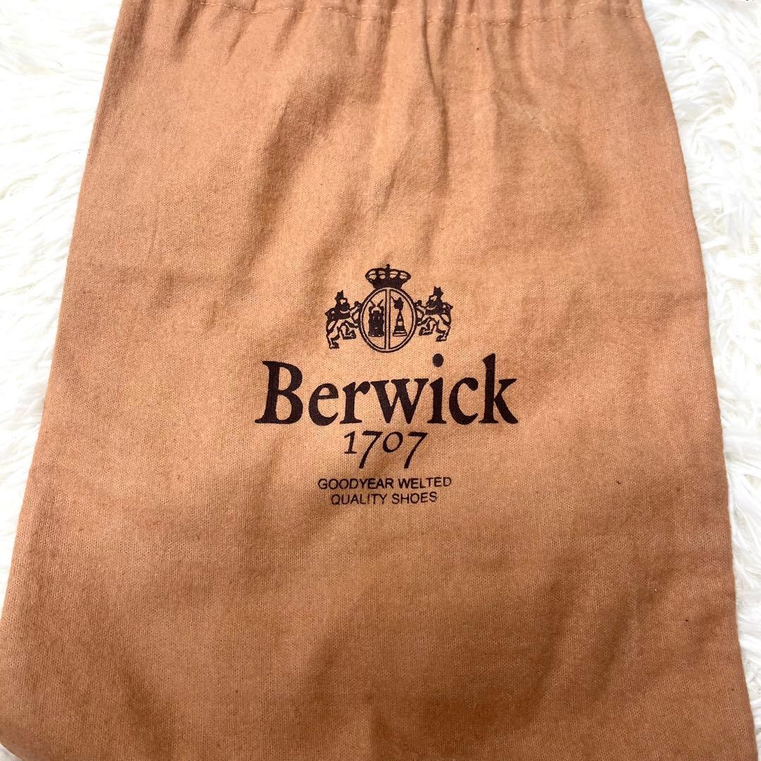 【美品】 バーウィック チロリアンシューズ 25.5cm Uチップ カジュアル