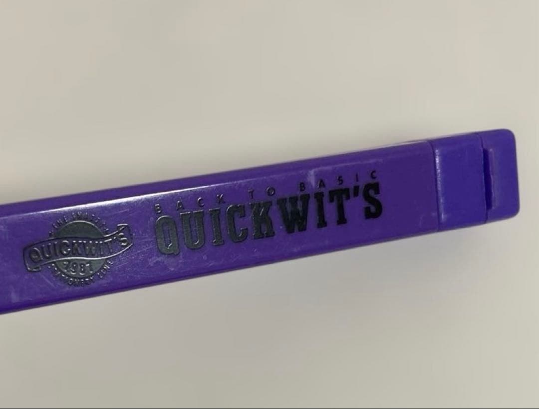 【匿名配送】QUICKWITS シャープペンシル 芯入れ　文房具　1987