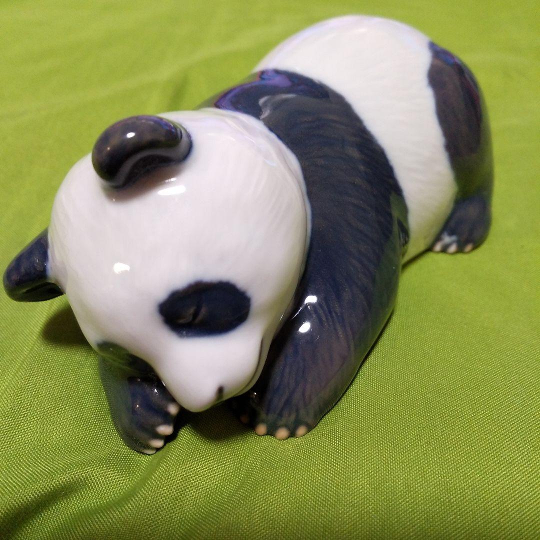 ロイヤルコペンハーゲン✨フギュリン　パンダ置物✨アンティーク✨美品✨✨