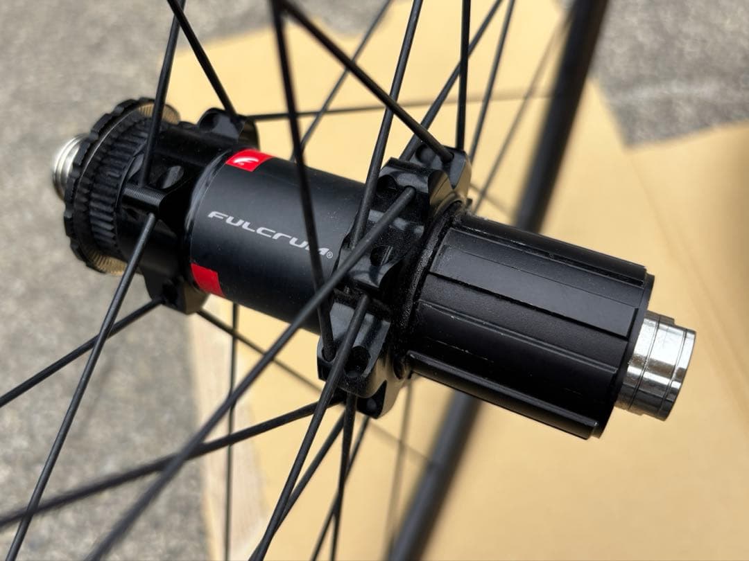 送込 Fulcrum RACING5 DB 17C 1560㌘ 新品ローター付