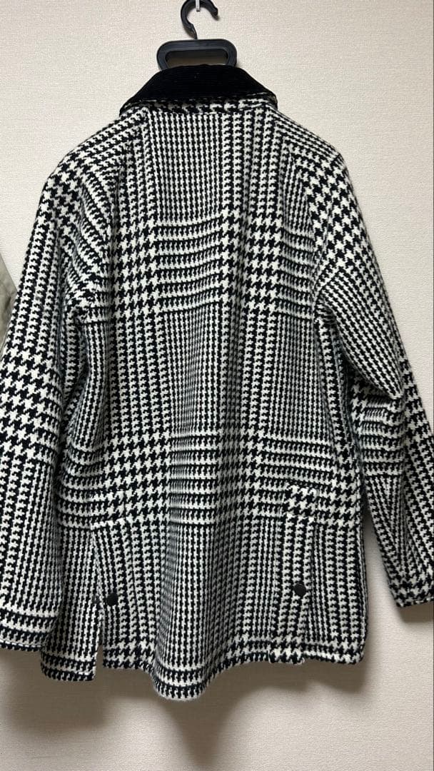 バブアー× BEAMS F 別注 グレンチェック ジャケット サイズ36