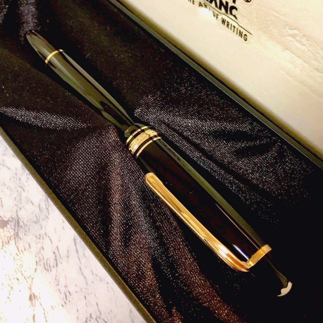 ☆極上の14C☆美しいモンブラン万年筆マイスターシュテック146(M)全金ペン