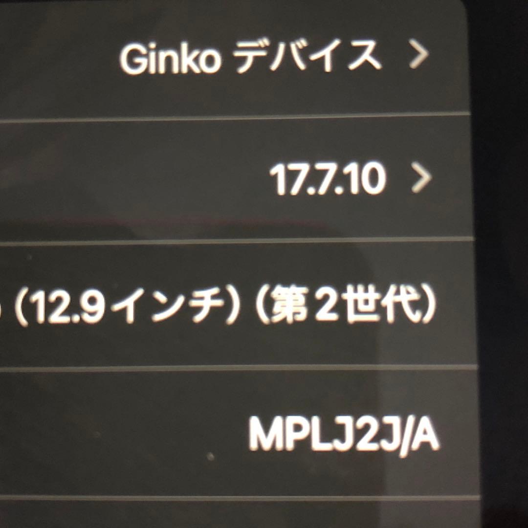 iPad pro 第2世代 512GB Wi-Fi+Cellularモデル