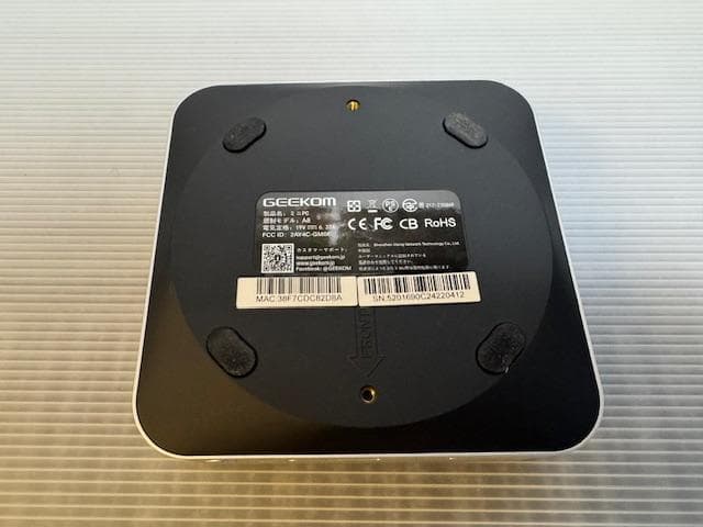 GEEKOM A8 AMD Ryzen9 8945HS 32GB ミニPC