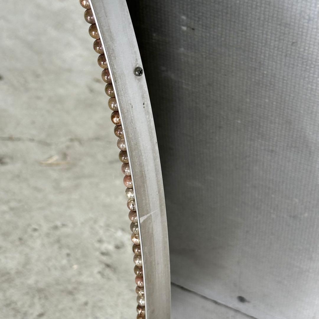 ✦豪華装飾✦ 楕円ヴィンテージ大型ミラー 貴族風 ロココ調デザイン　バロック調