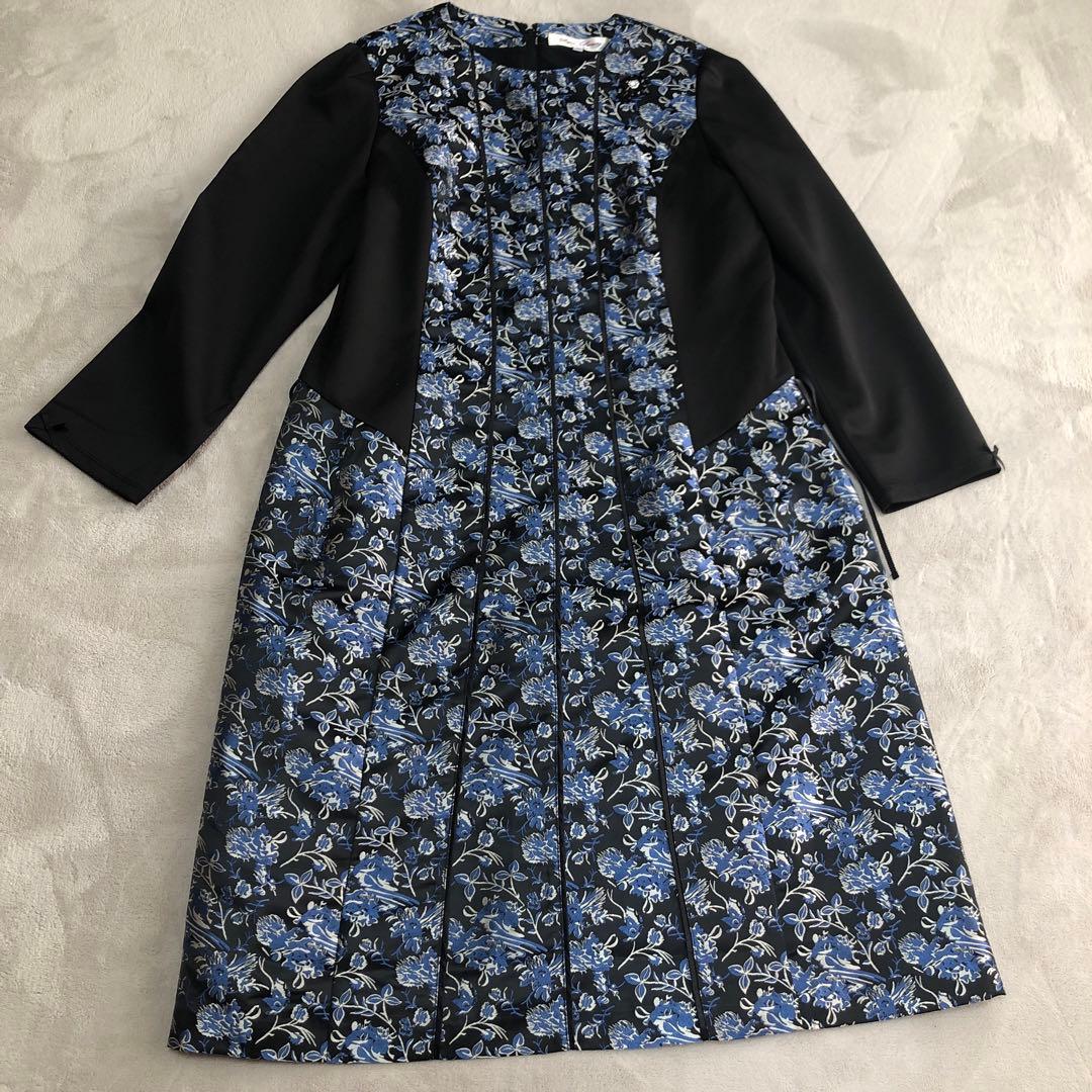 極美品❣️異素材高見えワンピース