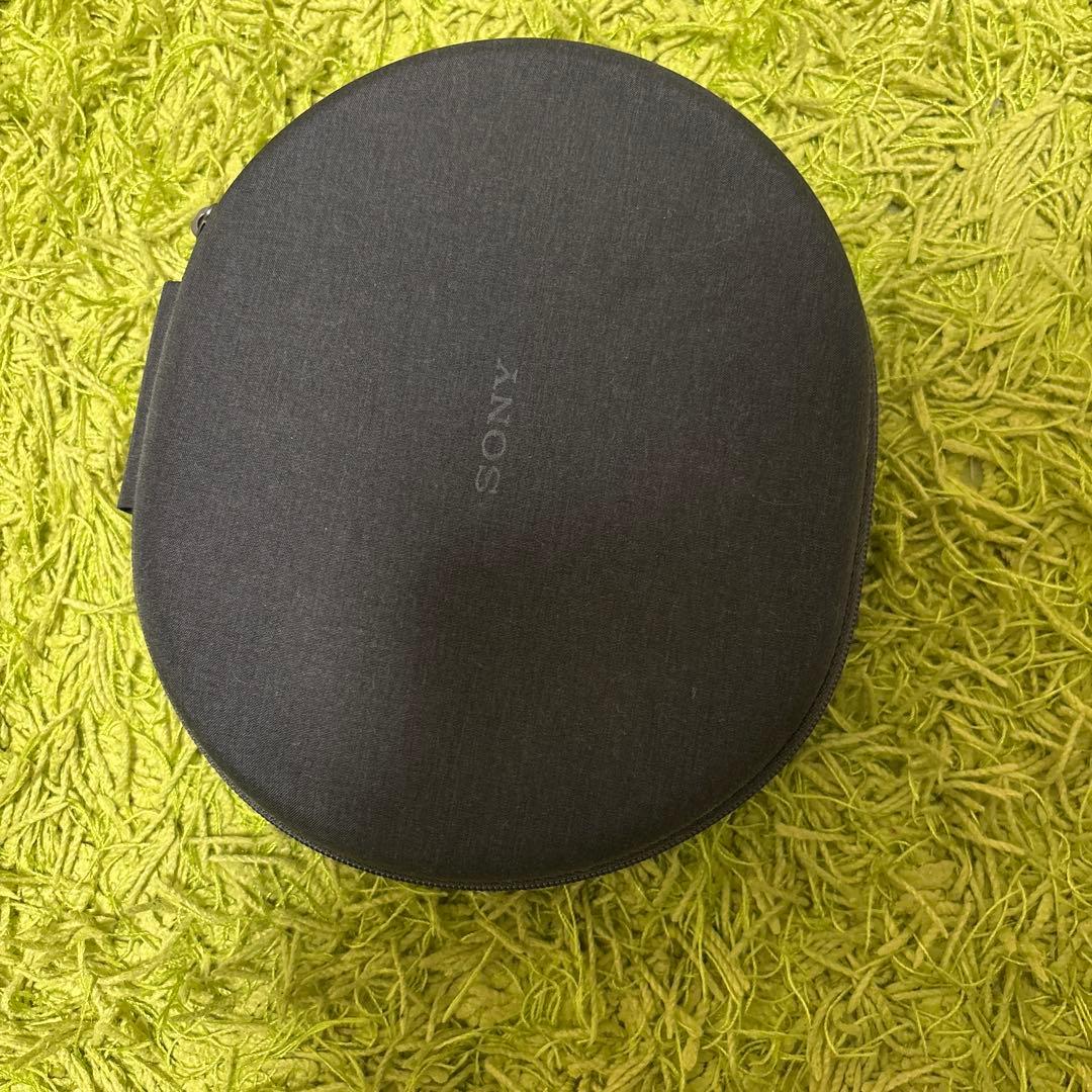 超美品SONY ワイヤレスヘッドホン ネイビー