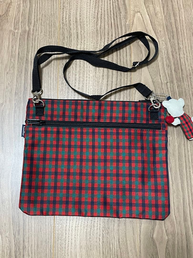 【ファミリア】ファミリアチェック　サコッシュ