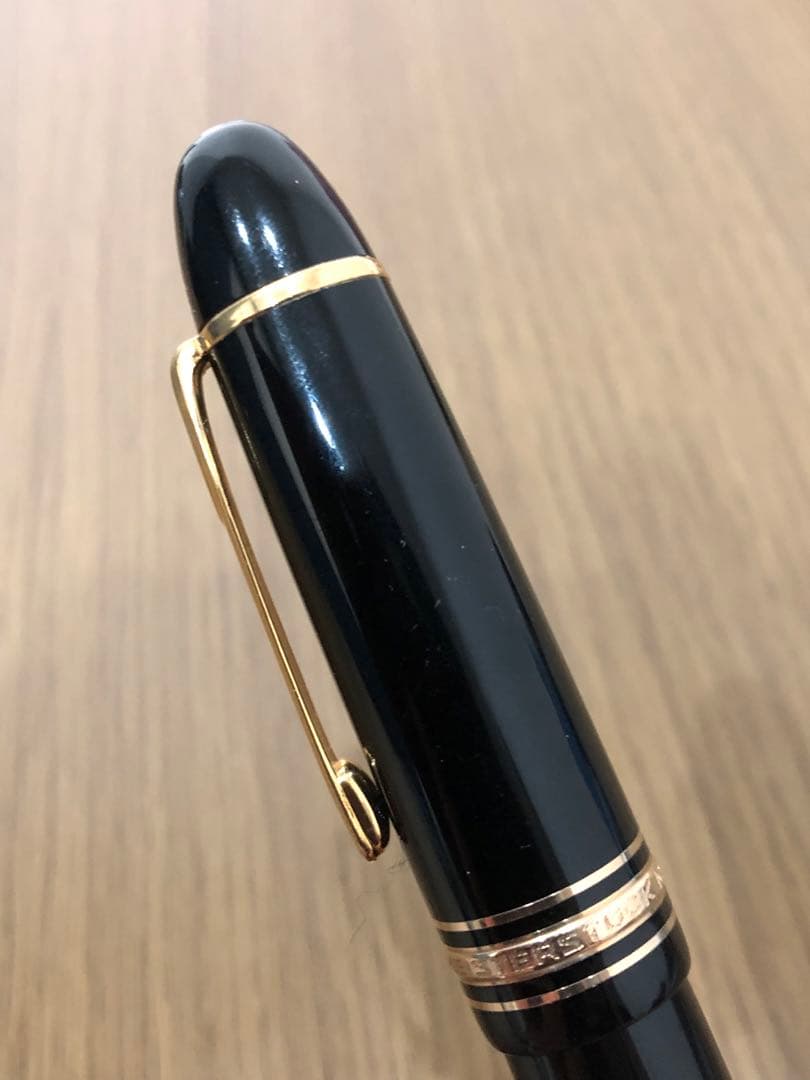 【希少・調整済み】モンブラン 149 14C 中白 二段エボナイト芯 万年筆