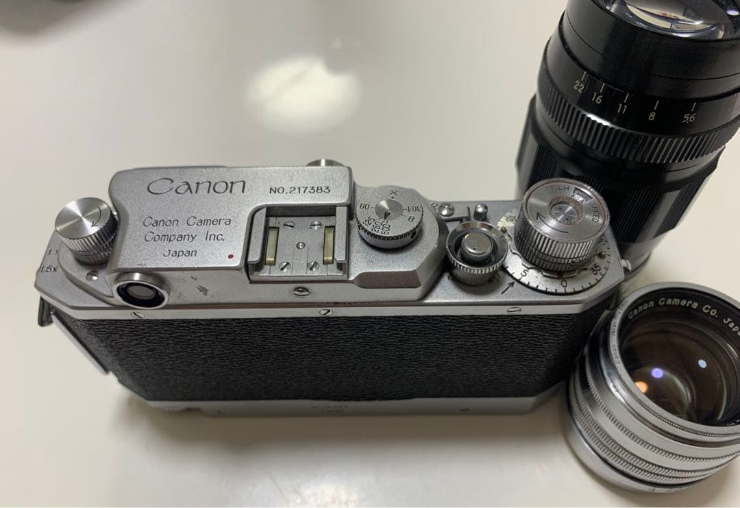 Canon II S改＋50mm f1.8 ＋105mm f3.5