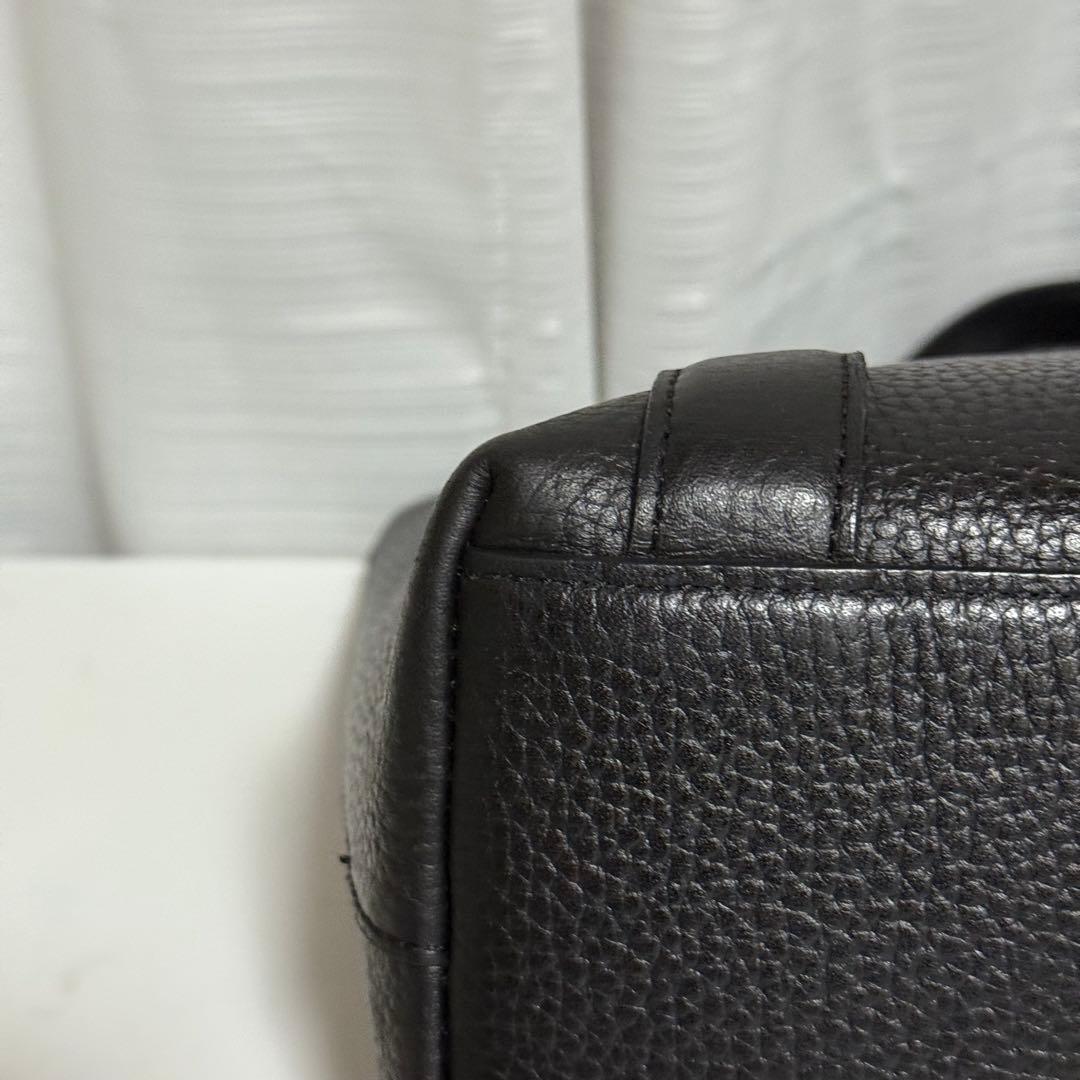 ⭐️極美品⭐️ ペッレモルビダ　テーラマリーナ　ブラック　ミニトート　シボ革