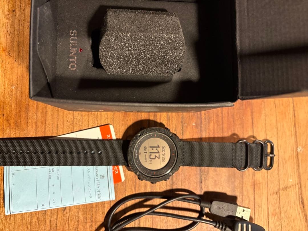 美品　SUUNTO TRAVERSE ALPHA ブラック