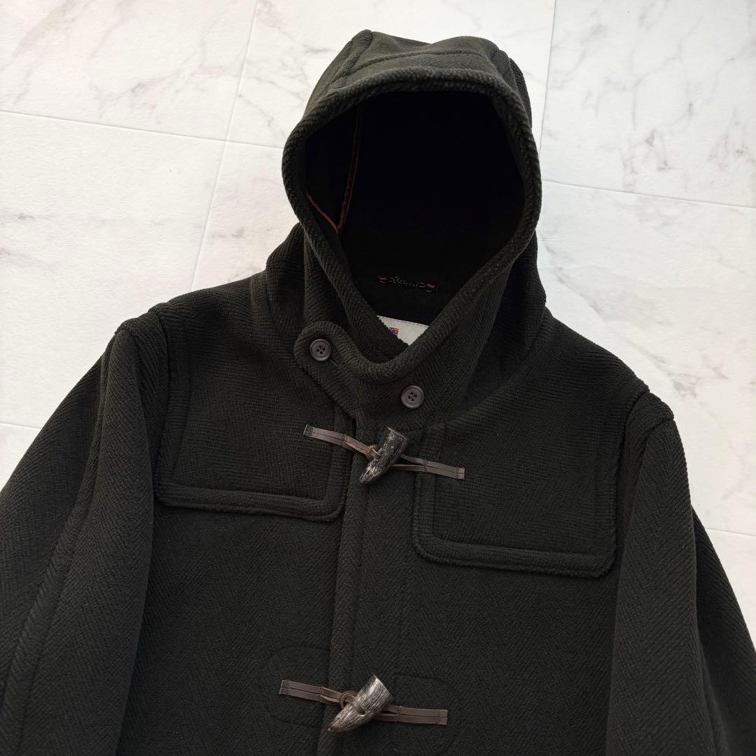 極上 モンゴメリー チベット社 ムーアブルック ダッフルコート 英国製 カーキ