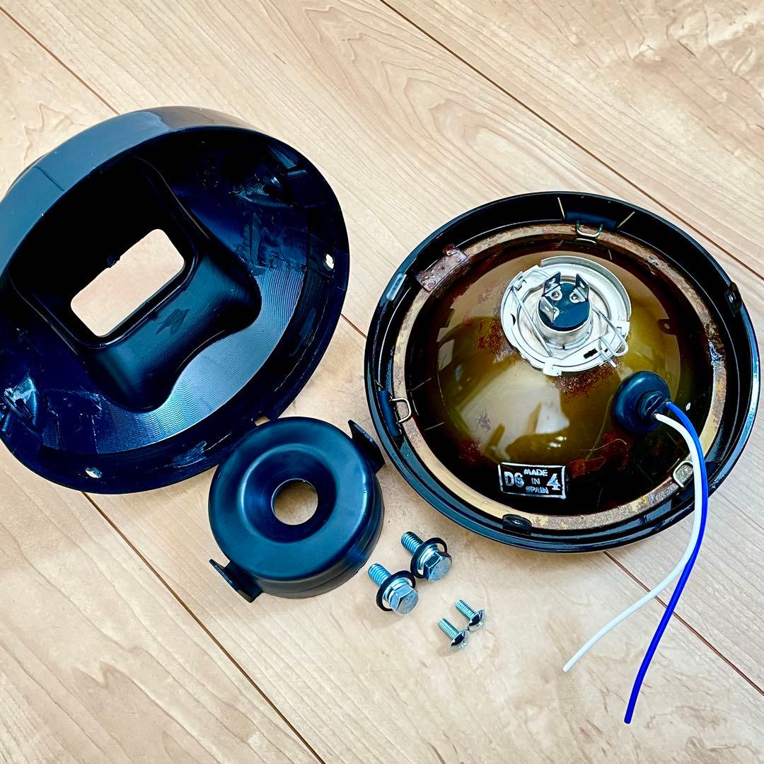 当時物 CIBIE シビエ 凹み ヘッドライト 160φ バブ マーシャル