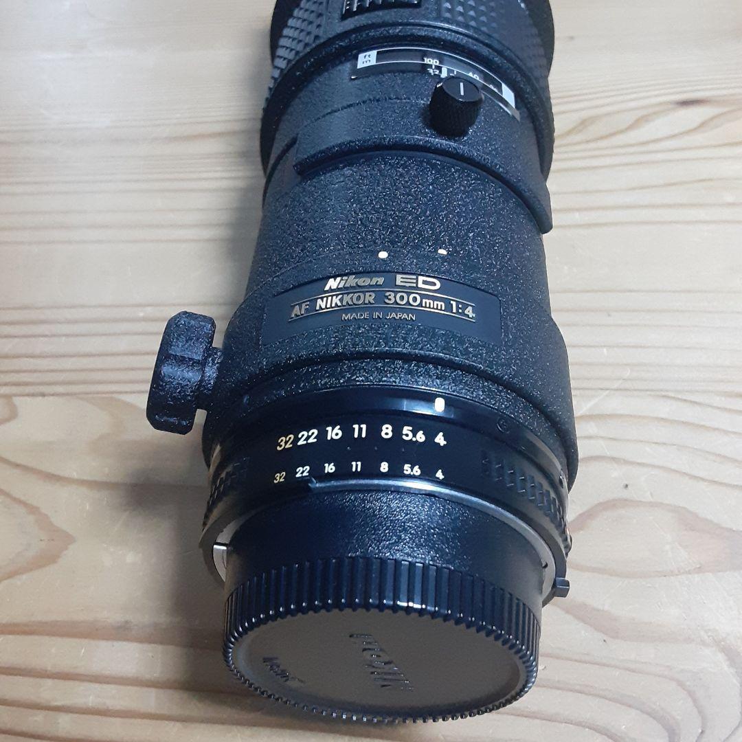 ニコン Nikon AF NIKKOR 300mm f4 ED 防湿庫保管美品