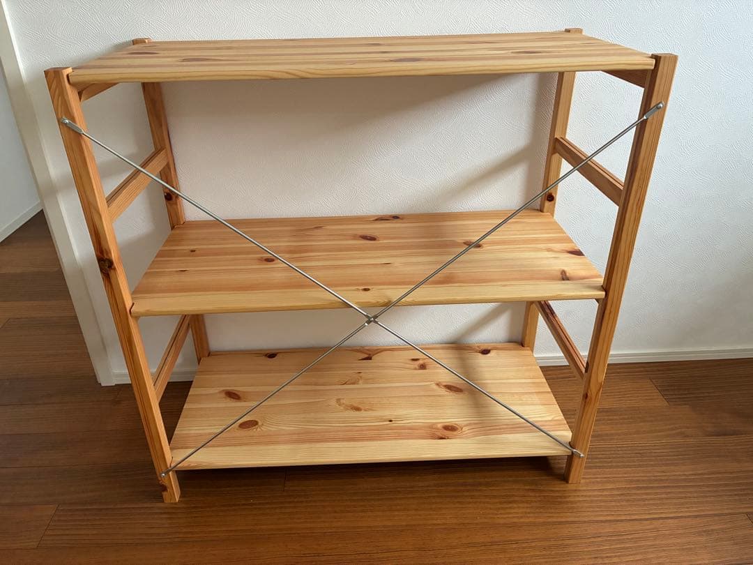 無印良品 パイン材ユニットシェルフ 小 幅86×奥行39×高さ83cm