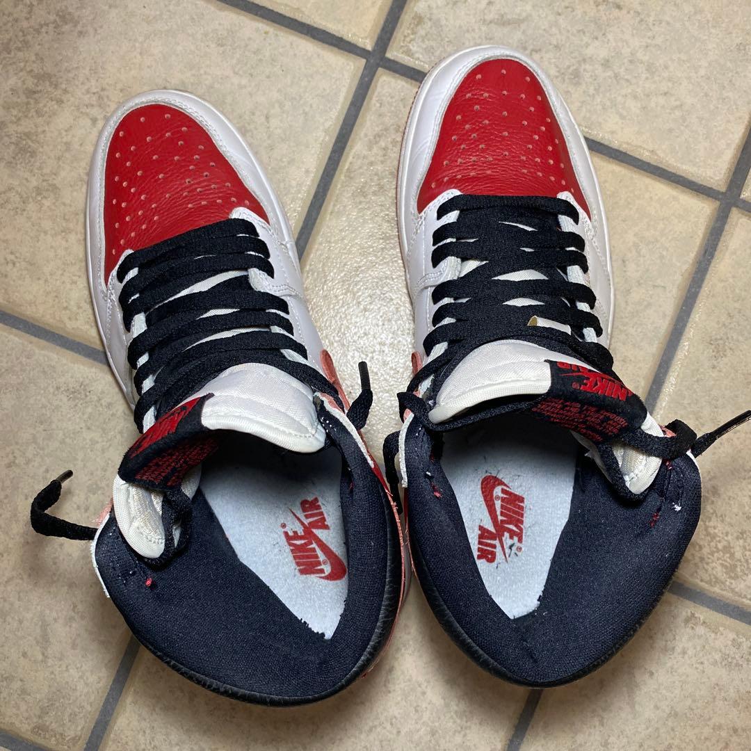 シューズ(男性用) NIKE AIR JORDAN 1 RETRO HIGH OG HERITAGE