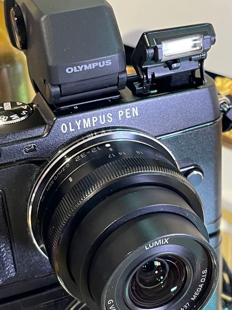 OLYMPUS PEN E-P5 VF-4外付けファインダー LUMIXセット