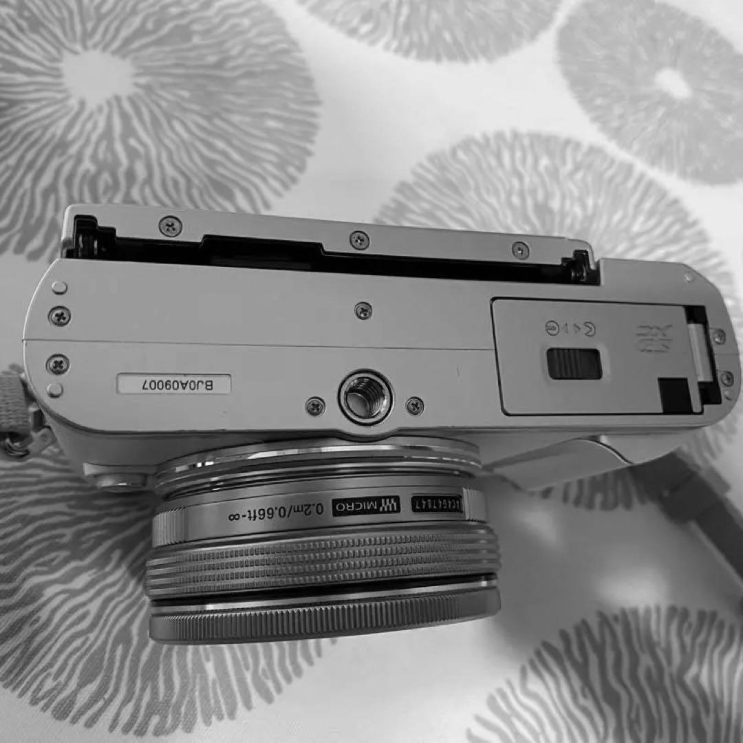 OLYMPUS PEN E-PL9 ミラーレス一眼 シルバー(美品・ハコなし)